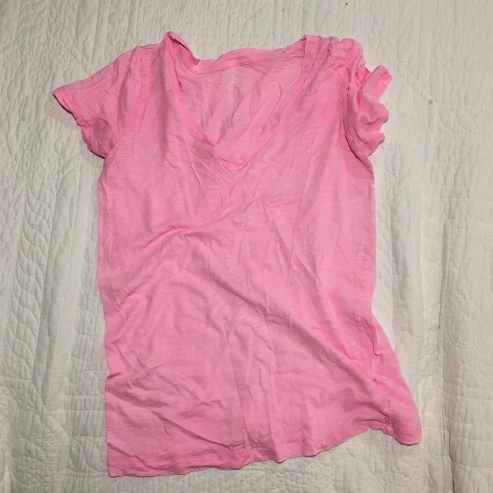 Pink boyfriend tee